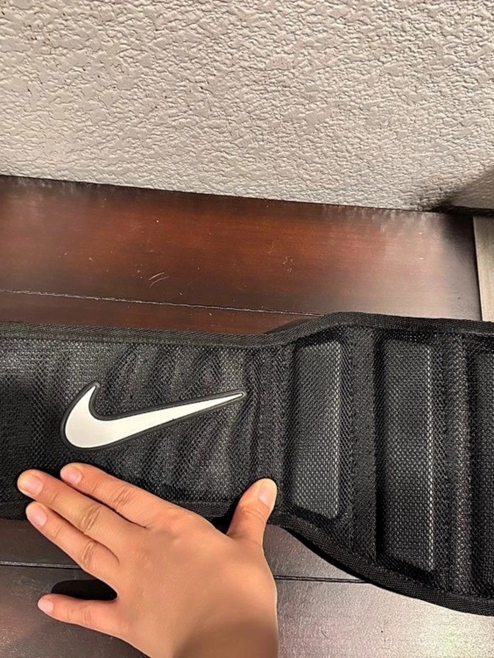 Nike Large Black Workout Belt
